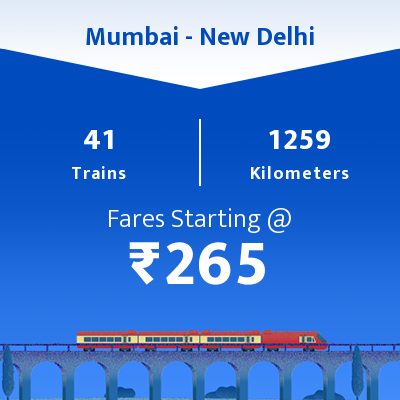 Mumbai To New Delhi Trains